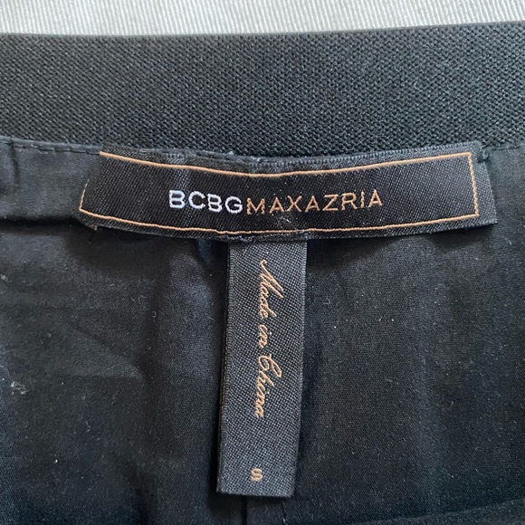 BCBG Faux Leather Mini Skirt - Picture 3 of 4